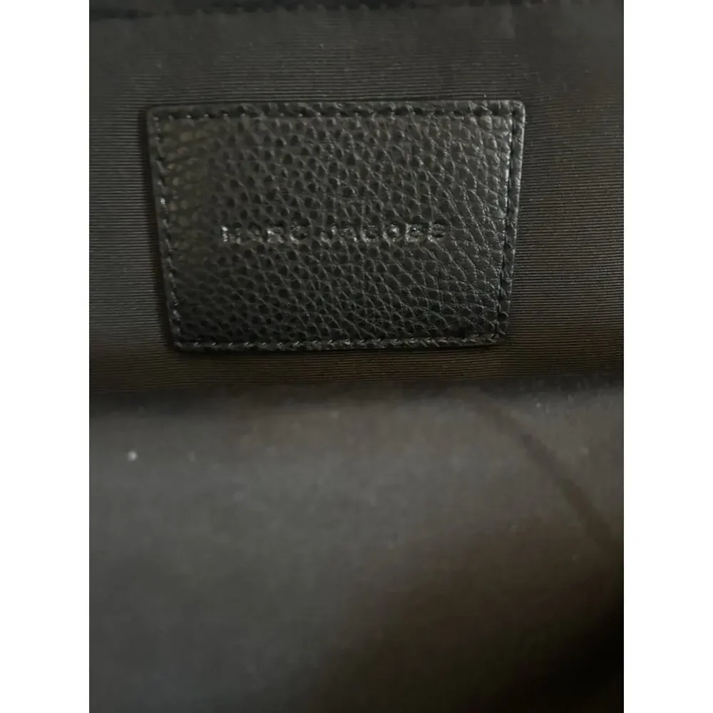 Marc Jacob’s Workwear Black Leather and Durable Canvas Backpack. Great Condition